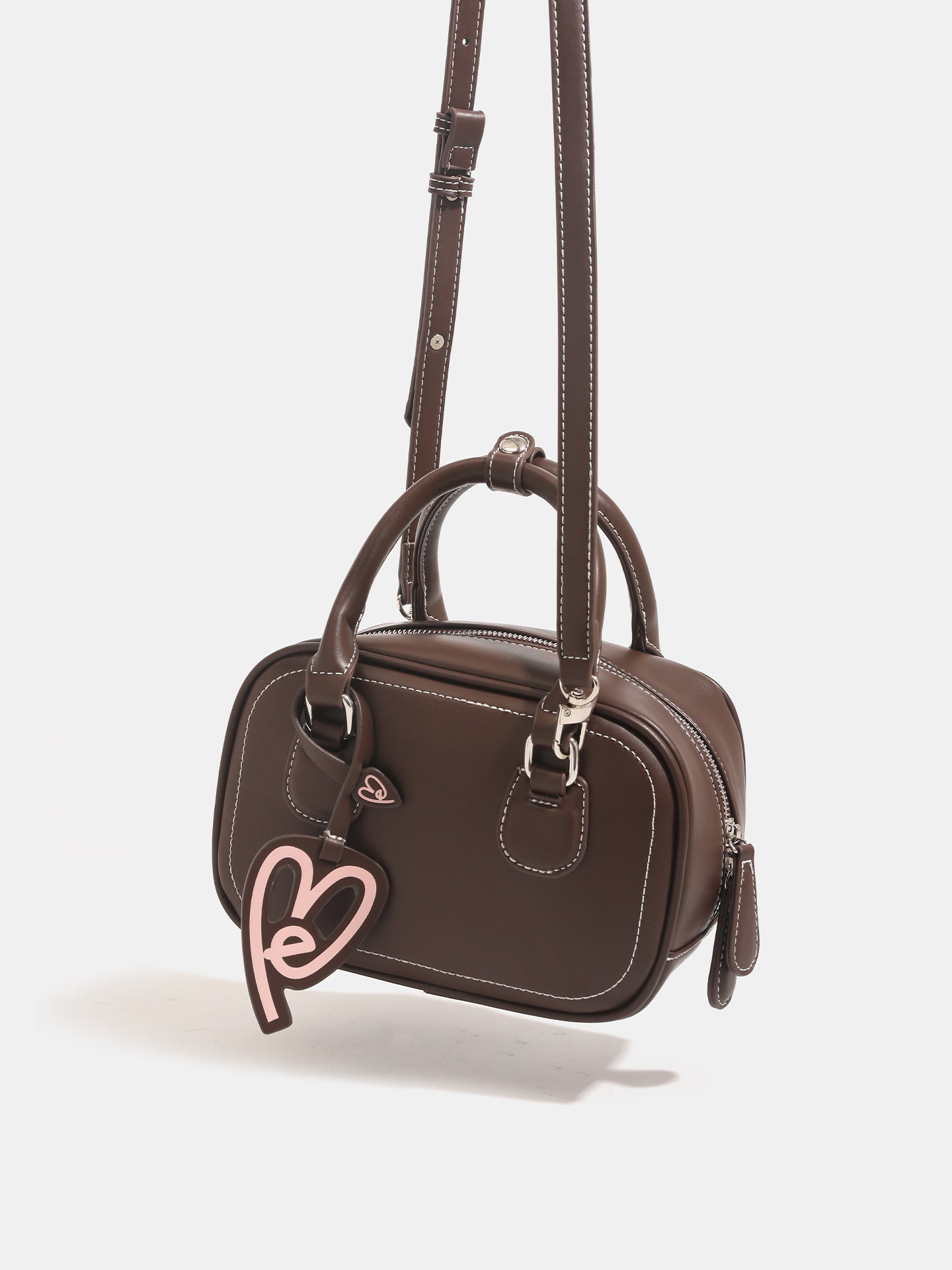 Women's PU Leather Bowling Bag – Large Capacity Tote & Shoulder Bag