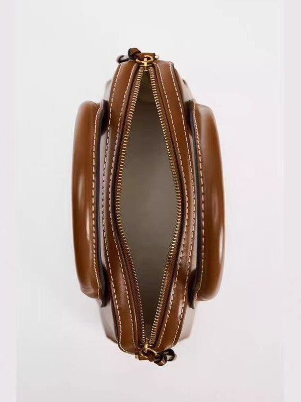 Z Cross-border Bag New All-match Niche Bowling Bag Simple All-match Fashion High-end Sense Crossbody Handbag