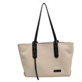 Simple Large Capacity Tote Bag Women's Big Bag Mummy Bag Leisure Shoulder Bag Student School Bag Commuter Canvas Bag