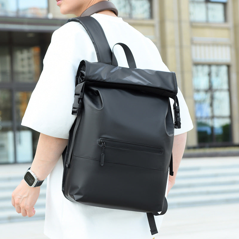 Trendy and Cool Computer Bags for Men and Women, Versatile Trendy Backpacks, Large-Capacity Short-Distance Travel Bags, Casual Waterproof Backpacks