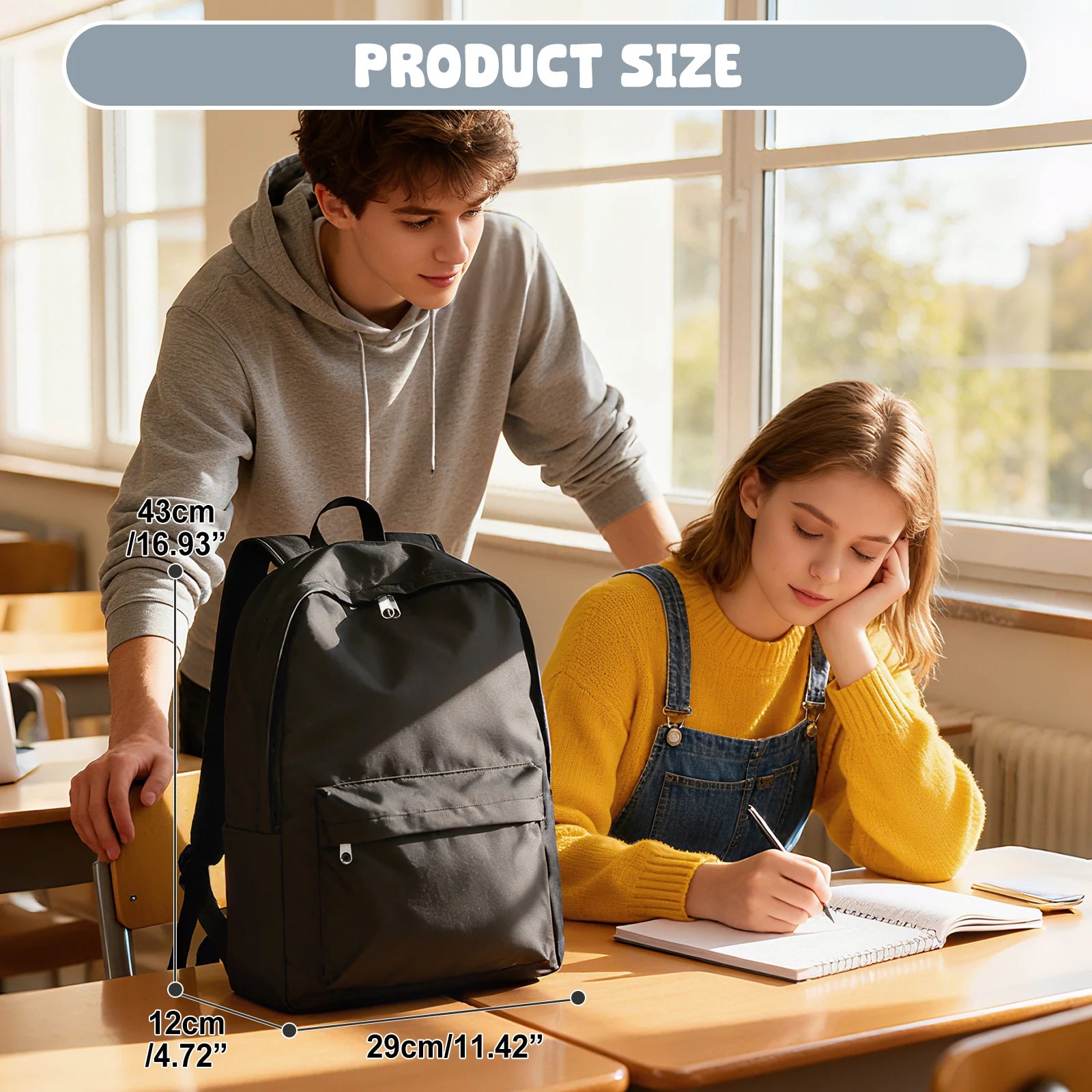 School Backpack for High School &university Teens Backpack Fashion Large Student Backpack Girls School Bag Women Backpack Leisure Backpack