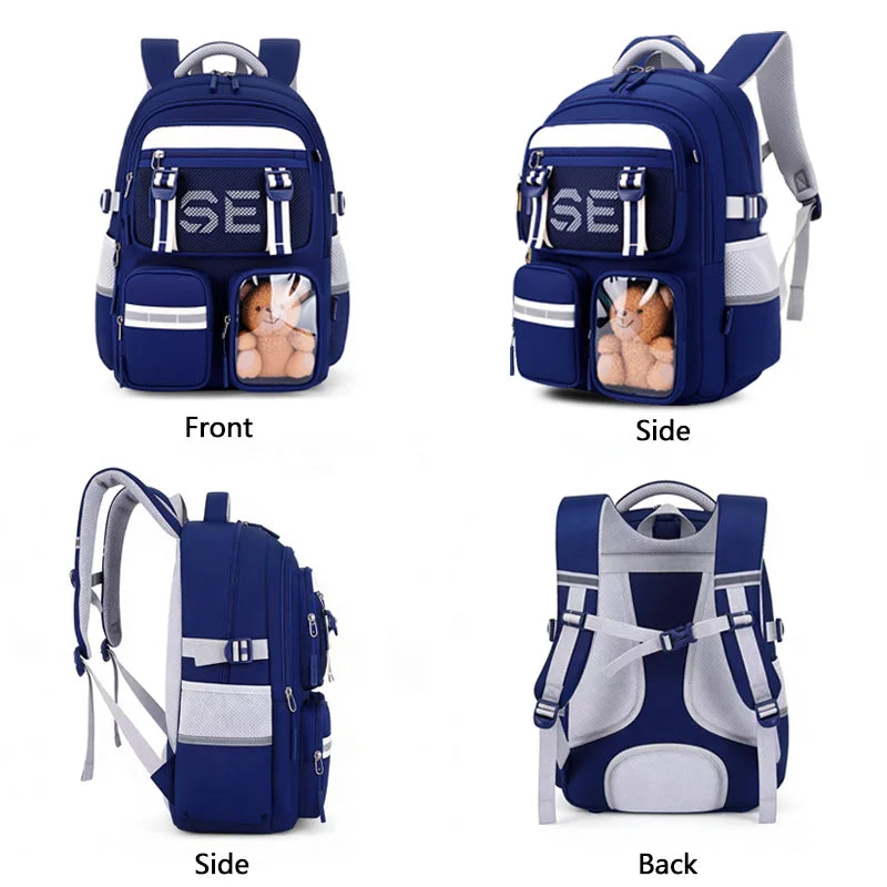 SUN EIGHT 2026 NEW Large Capacity School Bags For Teenager Girl Backpacks Student Bookbag Waterproof Nylon