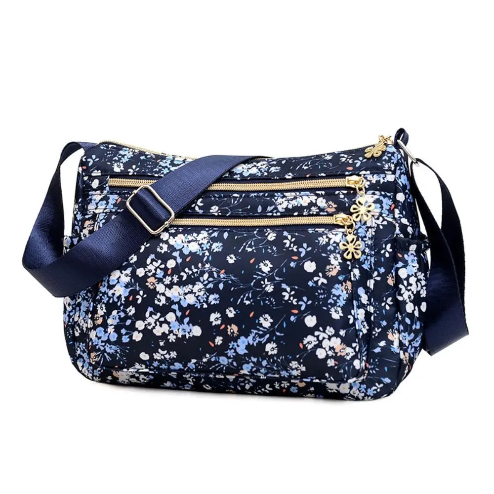 Women's Bag New Large-capacity Mummy Handbag Solid Color Waterproof Single-shoulder Diagonal Bag Elderly Oxford Totes