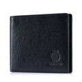 Genuine Leather Wallet for Men 9 Cards Mens Wallet Bifold Rfid Blocking with 2 ID Windows Card Holder Wallet