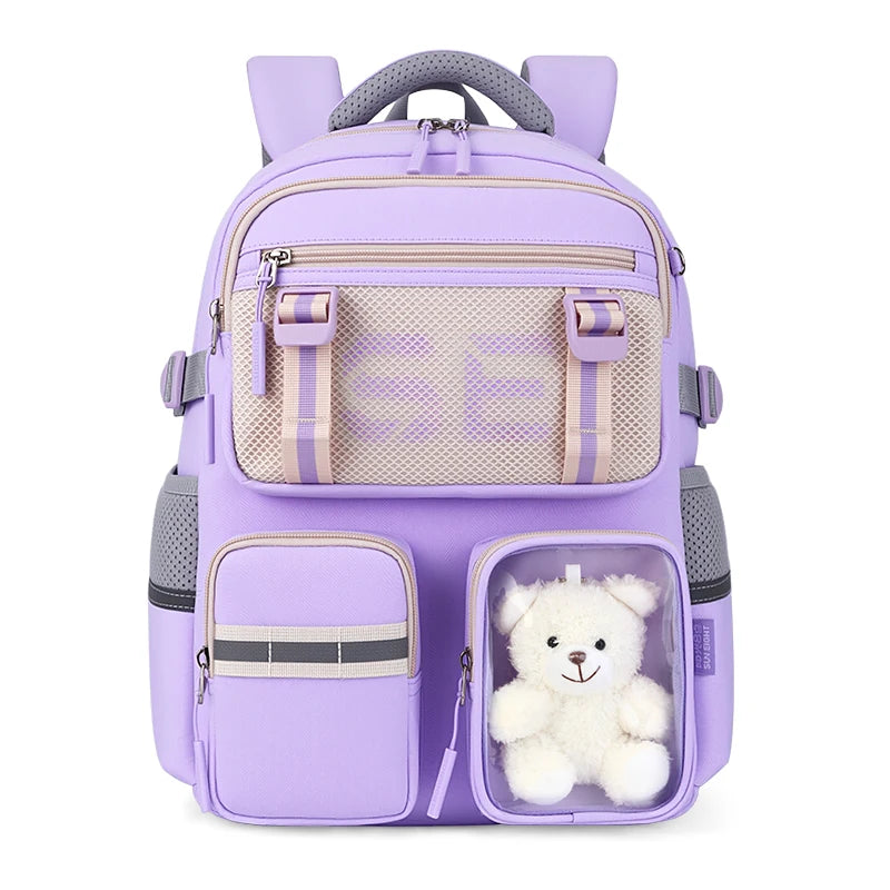 SUN EIGHT 2026 NEW Large Capacity School Bags For Teenager Girl Backpacks Student Bookbag Waterproof Nylon