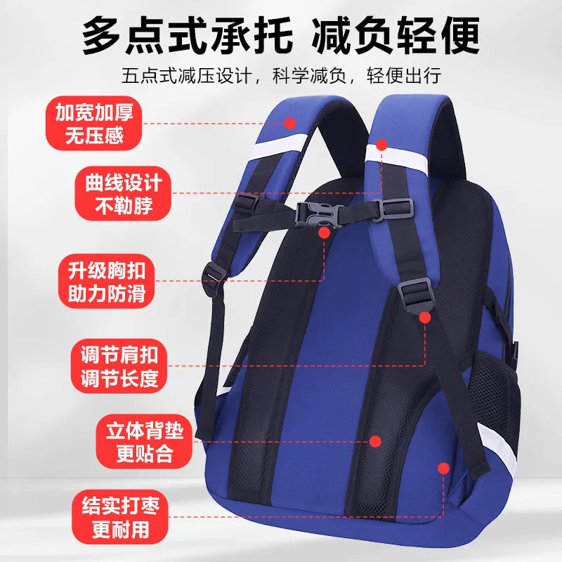 Kids Backpack Children School Bags for Boys Schoolbag Waterproof Primary Orthopedic Bagpack Book Bag Mochila Infantil