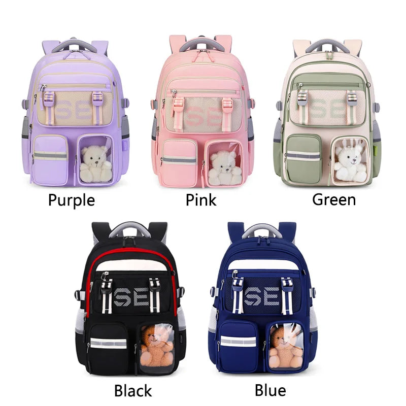 SUN EIGHT 2026 NEW Large Capacity School Bags For Teenager Girl Backpacks Student Bookbag Waterproof Nylon