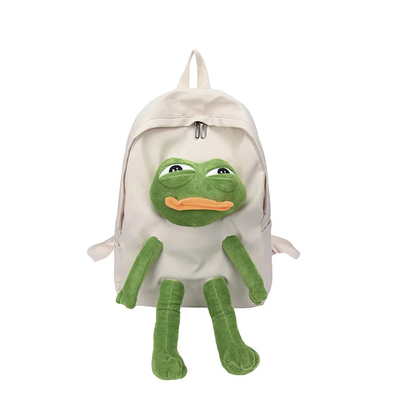 Funny Frog Children's Backpack Boys and Girls Fashion Children School Bags