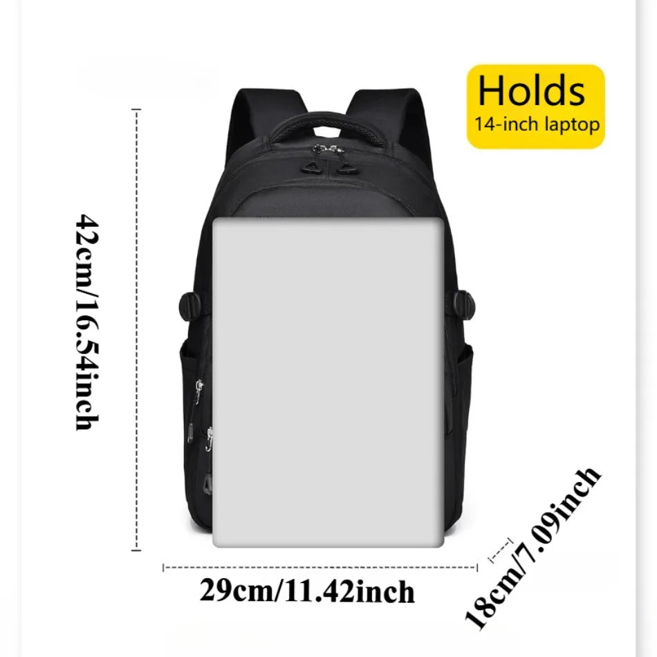 Schoolbag Junior High School Students Simple Peplum Shoulder Bags Campus Lightweight Large Capacity Travel Backpacks
